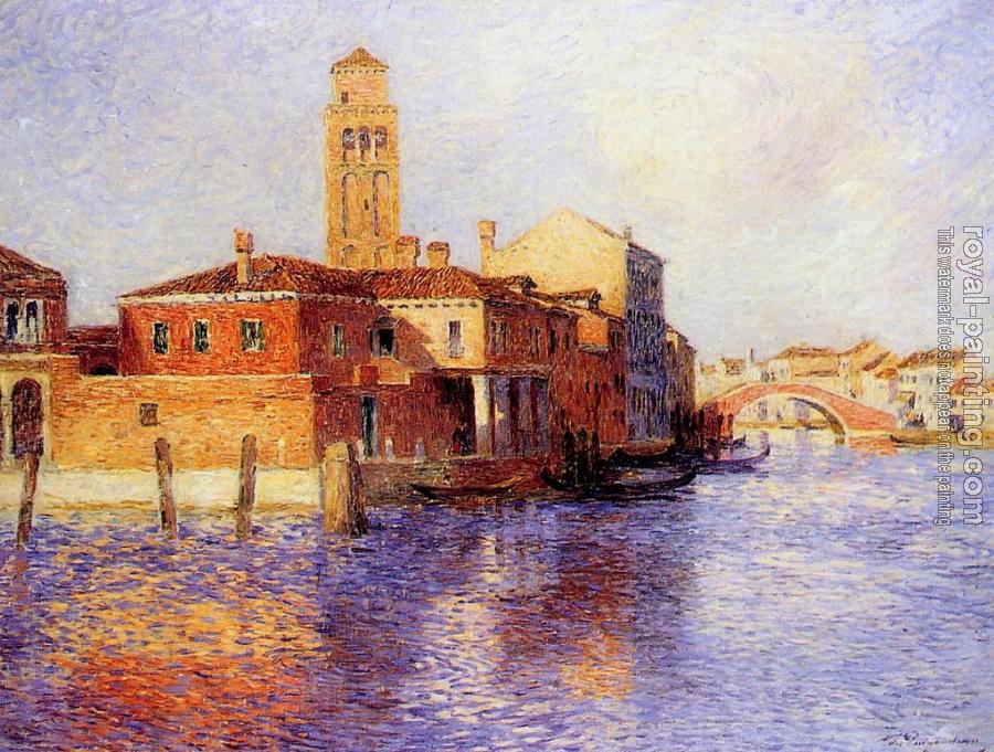 Ferdinand Loyen Du Puigaudeau : View of Venice